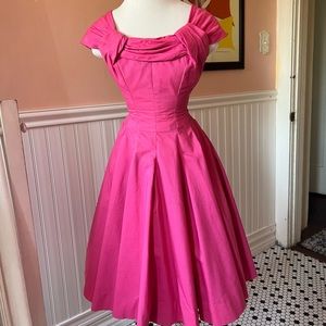 Sold Early 1950’s Suzy Perette Dress pink! Vintage